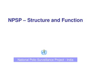 NPSP – Structure and Function