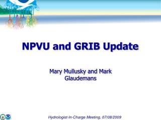 NPVU and GRIB Update