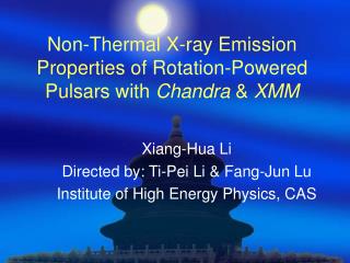 Non-Thermal X-ray Emission Properties of Rotation-Powered Pulsars with Chandra &amp; XMM