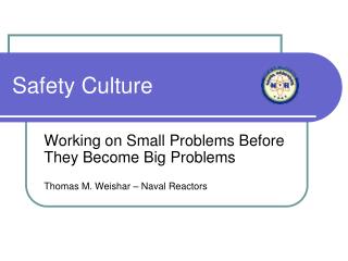 Safety Culture