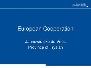 European Cooperation