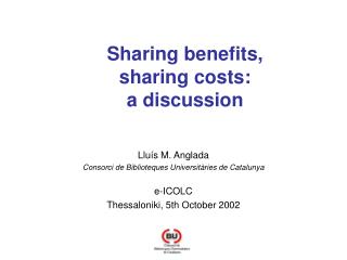 Sharing benefits, sharing costs: a discussion