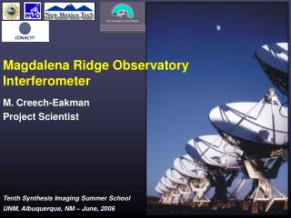 Magdalena Ridge Observatory Interferometer