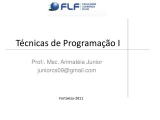 Técnicas de Programação I