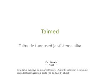 Taimed