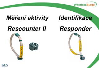 Měření aktivity Identifikace Rescounter II Responder