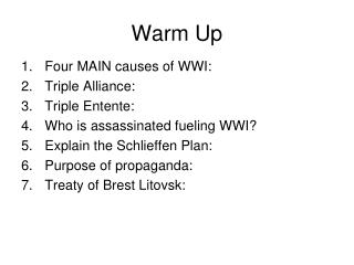 Warm Up