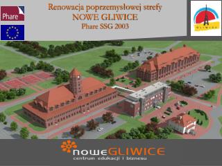 Renowacja poprzemysłowej strefy NOWE GLIWICE Phare SSG 2003