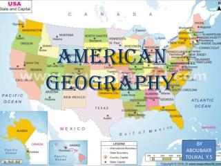 AMERICAN GEOGRAPHY