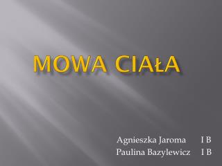 Mowa ciała