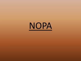 NOPA