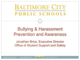 What is Bullying &amp; Harassment?