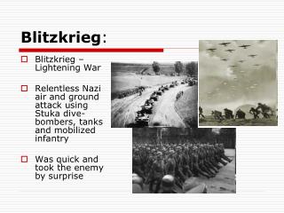 Blitzkrieg :