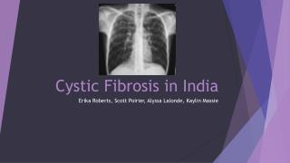 Cystic Fibrosis in India