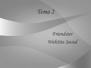 Tema 2