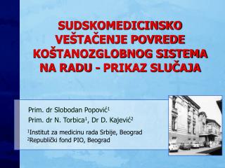 SUDSKOMEDICINSKO VEŠTAČENJE POVREDE KOŠTANOZGLOBNOG SISTEMA NA RADU - PRIKAZ SLUČAJA