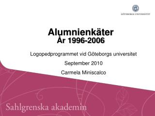 Alumnienkäter År 1996-2006