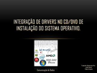 INTEGRAÇÃO DE DRIVERS NO CD/DVD de Instalação DO SISTEMA OPERATIVO.