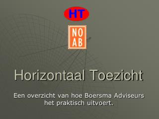 Horizontaal Toezicht