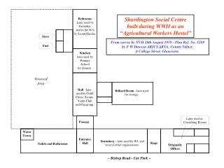 Bedrooms. Later used by Caretaker, and in the 80’s by Scouts/Guides