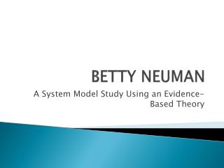 BETTY NEUMAN