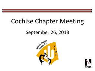 Cochise Chapter Meeting September 26, 2013