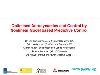 Optimised Aerodynamics and Control by Nonlinear Model based Predictive Control