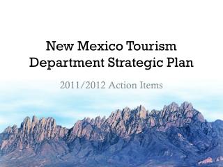 New Mexico Tourism Department Strategic Plan
