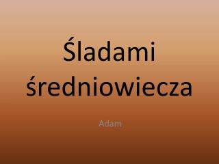 Śladami średniowiecza