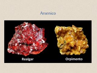 Arsenico