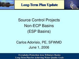 Long-Term Plan Update