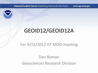 GEOID12/GEOID12A