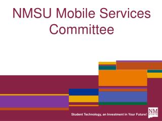 NMSU Mobile Services Committee