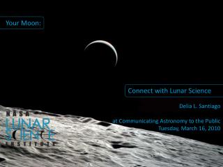 Connect with Lunar Science
