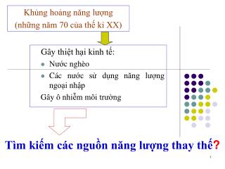 Gây thiệt hại kinh tế: Nước nghèo Các nước sử dụng năng lượng ngoại nhập