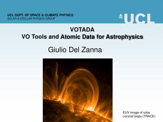 VOTADA VO Tools and Atomic Data for Astrophysics