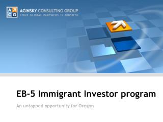 EB-5 Immigrant Investor program
