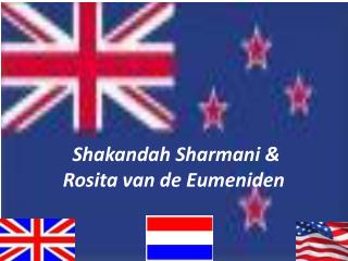 Shakandah Sharmani &amp; Rosita van de Eumeniden