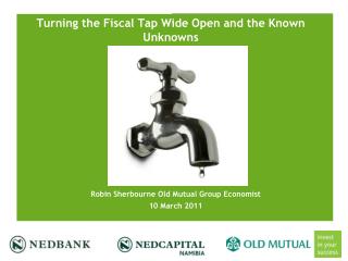 Turning the Fiscal Tap Wide Open and the Known Unknowns