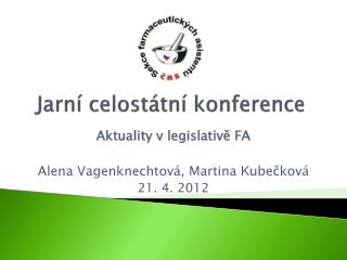 Jarní celostátní konference