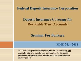 FDIC May 2014