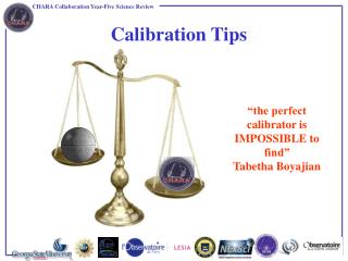 Calibration Tips
