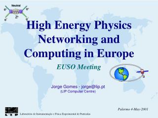 High Energy Physics Networking and Computing in Europe