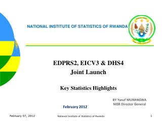 NATIONAL INSTITUTE OF STATISTICS OF RWANDA