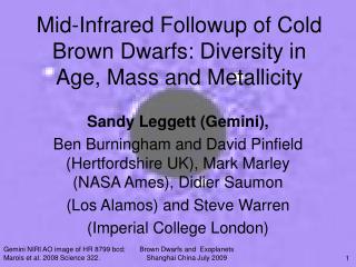 Mid-Infrared Followup of Cold Brown Dwarfs: Diversity in Age, Mass and Metallicity