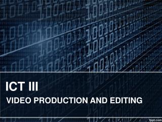 ICT III