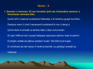 Hevot – 4