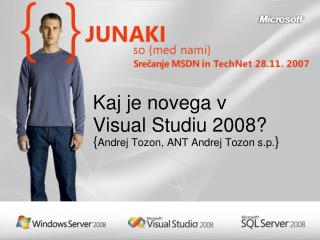 Kaj je novega v Visual Studiu 2008?