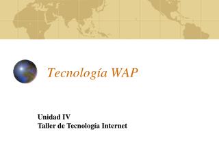 Tecnología WAP