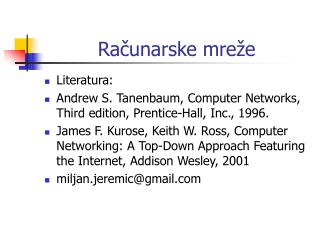 Računarske mreže